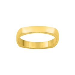 Anillo Oro 18kts Argyor-MRM 3mm (18)E30J Alianza Clásica Cuadrada
