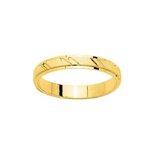 18kt Gold Ring Argyor-MRM 3mm (18)M30JB Fantasy Comfort