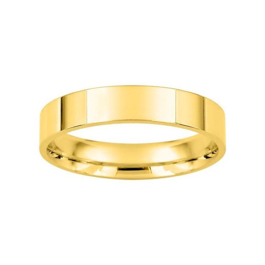 Anel de ouro 18k Argyor-MRM 4mm (18)DLJ40 Classic Flat Comfort Alliance