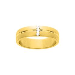Anillo Oro 18kts Argyor-MRM (18)131J50D Alianza Diamantes 0,02ct
