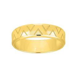 Anillo Oro 18kts Argyor-MRM 5mm (18)264J50 Alianza Grabado Laser Triangulos