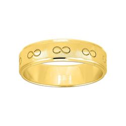 Anillo Oro 18kts Argyor-MRM 5mm (18)265J50 Alianza Grabado Laser Infinitos