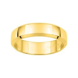 Anillo Oro 18kts Argyor-MRM 5mm (18)CDB50JB Alianza Clásica Semi-bombeada