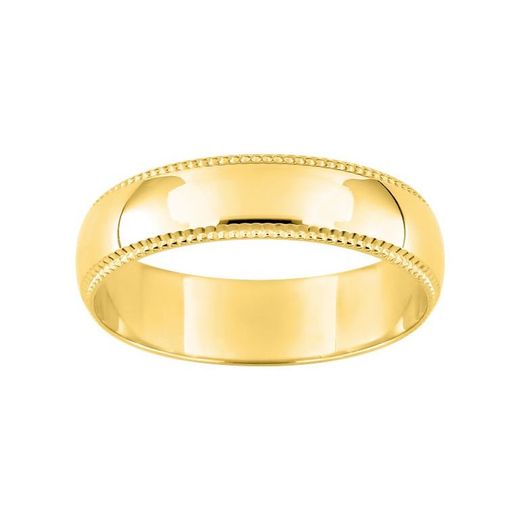 Anillo Oro 18kts Argyor-MRM 5mm (18)F50JB Alianza Clásica Fantasia