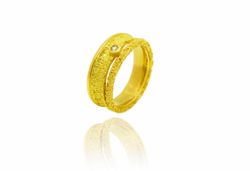 Anillo Oro 18kts Arior Alda Pequeńo Con Diamante 3680764PU