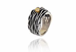 Anillo Oro 18kts Arior Fi Multi 9 Hilos Con Diamante 3680882XU