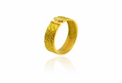 Anillo Oro 18kts Arior Rectangular Texturizado Con Diamante 3680578SU