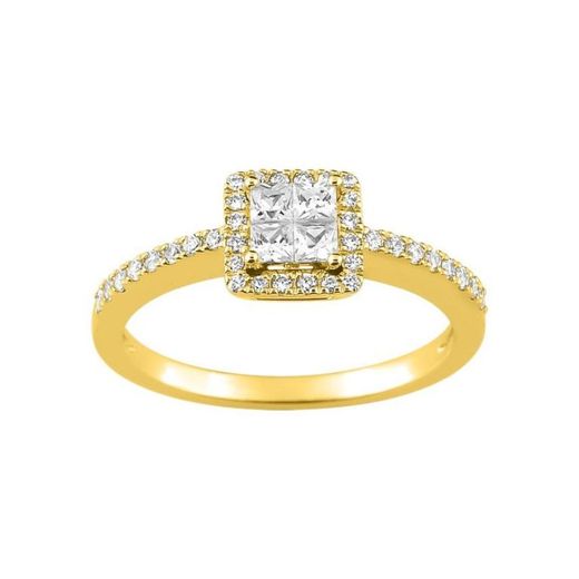 Anel de ouro 18kt Christian Bernard (18) 1.6010.20 diamantes 0,41ct