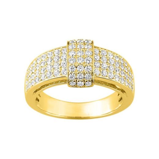 Bague Christian Bernard en or 18 carats (18) 1,607 1,20 diamants 0,80 ct
