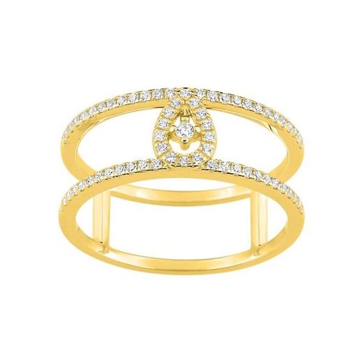 Bague en or 18 carats Christian Bernard (18)1.6171.20 Diamants 0.27ct GH SI