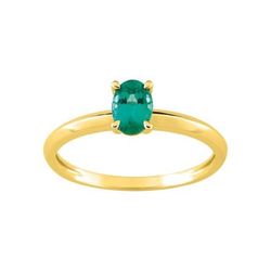 Anillo Oro 18kts Christian Bernard  (18)7VX010JE Esmeralda Central