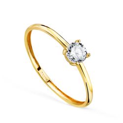 Anillo Oro 18kts Circonita 19734-OA