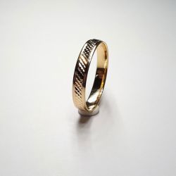 Anillo Oro 18kts Diamantado 3,5mm A30/687