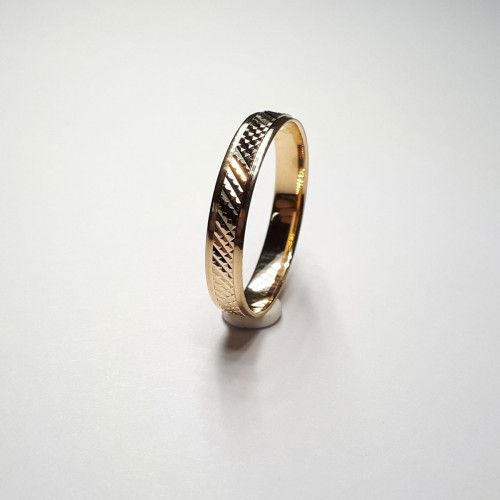 Anillo Oro 18kts Diamantado 3,5mm A30/687