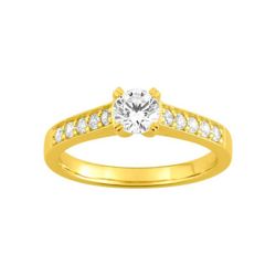 Anillo Oro 18kts Espace Diamant (18)EA008KJB1 Diamante G-VS 0,50 ct + 0,25 ct