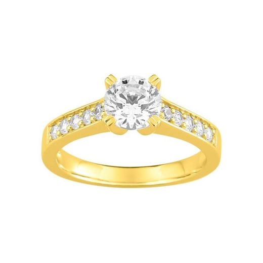 Anillo Oro 18kts Espace Diamant (18)EA008OJB2 Diamante GH-SI 1,00 ct + 0,25 ct