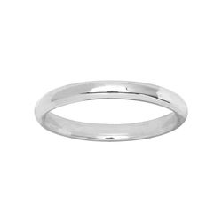 Anillo Oro Blanco 9kts Argyor-MRM 2,5mm (9)9112325 Clásica Media Cańa