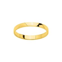Anillo Oro 9kts Argyor-MRM 2,5mm (9)9KDB25JB Clásico Semibombeado