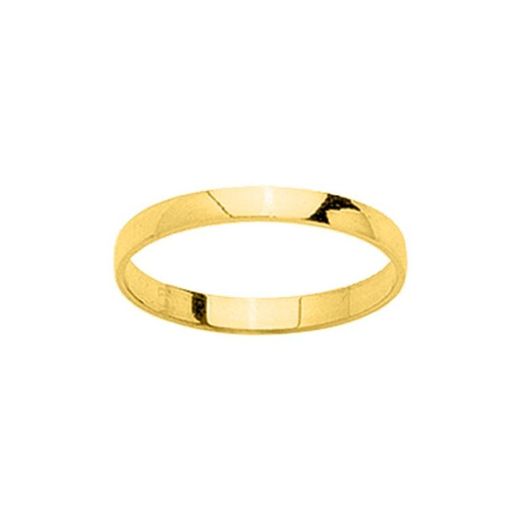 Anell Or 9kts Argyor-MRM 2,5mm (9)9KDB25JB Clàssic Semibombejat