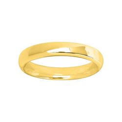 Anillo Oro 9kts Argyor-MRM 3,5mm (9)9212135 Clásica Semibombeada