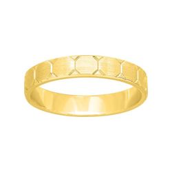 Anillo Oro 9kts Argyor-MRM 3,5mm (9)9K313J35 Fantasía Octágonos