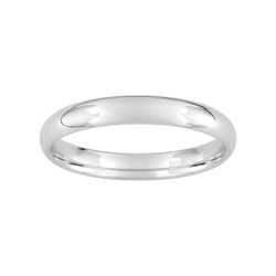 Anillo Oro Blanco 9kts Argyor-MRM 3mm (9)9112330 Clásica Media Cańa