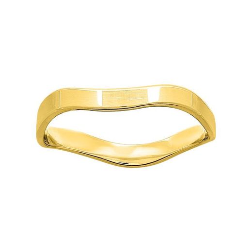 Anillo Oro 9kts Argyor-MRM 3mm (9)9K302J35 Fantasía Ondulado