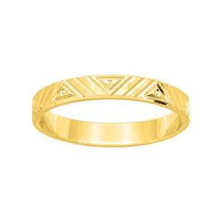 Anillo Oro 9kts Argyor-MRM 3mm (9)9K319J30 Fantasía Triángulos