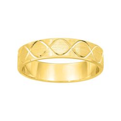 Anillo Oro 9kts Argyor-MRM 4,5mm (9)9K318J45 Fantasía Ondas
