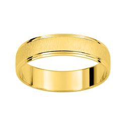 Anel de ouro 9kt Argyor-MRM 4,5 mm (9)AR9466J45 com engastes semicirculares
