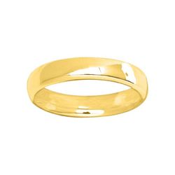 Anillo Oro 9kts Argyor-MRM 4mm (9)9212140 Clásica Semibombeada