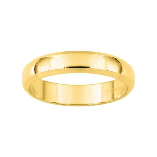 Anillo Oro 9kts Argyor-MRM 4mm (9)9KCDJ40JB Clásico Cańa Biselada