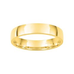 Anillo Oro 9kts Argyor-MRM 4mm (9)9KTJ40 Clásico Semibombeada