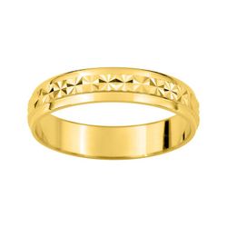 Anillo Oro 9kts Argyor-MRM 4mm (9)AR9108J40 Alianza Diamantada