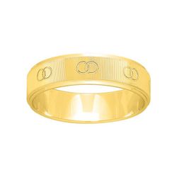 Anillo Oro 9kts Argyor-MRM 5mm (9)9K290J50 Unión Grabado Láser