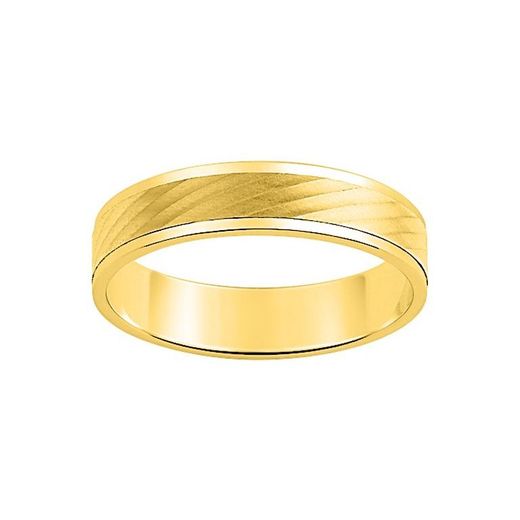 Anillo Oro 9kts Argyor-MRM 5mm (9)9Y206J50 Alianza Fantasia