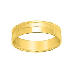 Anillo Oro 9kts Argyor-MRM 5mm (9)9Y237J50 Alianza Fantasia
