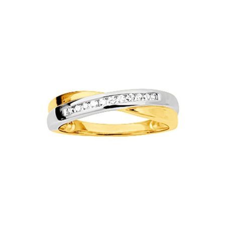 Anillo Oro Bicolor Blanco 18kts Argyor MRM (18)1.1180.Z3 Circonitas