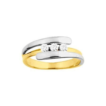 Anillo Oro Bicolor Blanco 18kts Argyor MRM (18)1.131.Z3 Circonitas