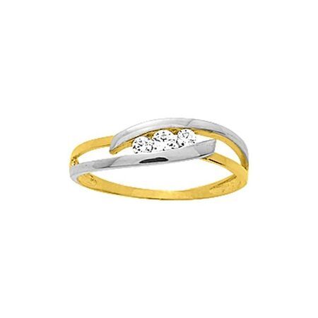 Anillo Oro Bicolor Blanco 18kts Argyor MRM (18)1.588.Z3 Circonitas