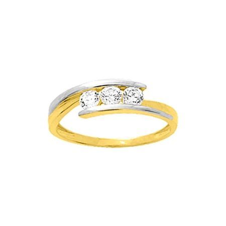 Anillo Oro Bicolor Blanco 18kts Argyor MRM (18)1.594.Z3 Circonitas