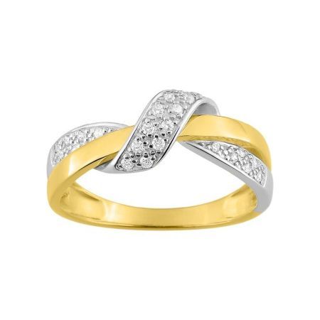 Anillo Oro Bicolor Blanco 18kts Argyor MRM (18)1.7185.Z2 Circonitas