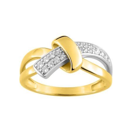 Anillo Oro Bicolor Blanco 18kts Argyor MRM (18)1.7189.Z3 Circonitas