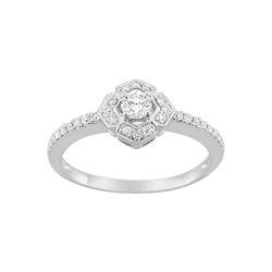 Anell Or Bicolor Blanc 18kts Argyor-MRM (18)7VQ001GB2 Compromís 28+1 Roseta Diamants