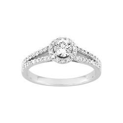 Anillo Oro Bicolor Blanco 18kts Argyor-MRM (18)EB006JGB2 Compromiso 55+1 Diamantes