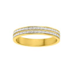 Anillo Oro Bicolor Blanco 9kts Argyor-MRM 3,5mm (9)9357135 Alianza