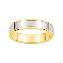 Anillo Oro Bicolor Blanco 9kts Argyor-MRM 4,5mm (9)9K21845 Alianzas