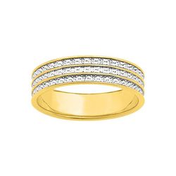 Anillo Oro Bicolor Blanco 9kts Argyor-MRM 5mm (9)9357550 Alianza