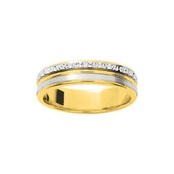 Anillo Oro Bicolor Blanco 9kts Argyor-MRM 5mm (9)9K031G50 Alianza