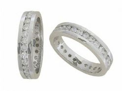 Anillo Oro Blanco 18 kts Diamantes Brillantes 1.22-1.39cts 019001